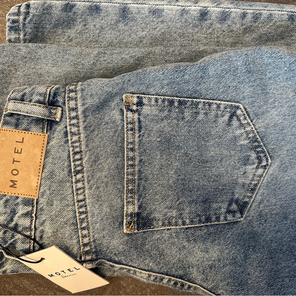 Motel Light Blue Denim Jeans